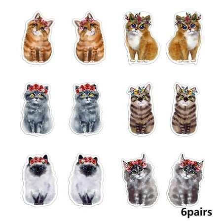 Ekeka New Arrivals 5pairs/6pairs Magnetic Refrigerator Sticker 3D Nets Animal Strong Adsorption
Ekeka New Arrivals 5pairs/6pairs Magnetic Refrigerator Sticker 3D Nets Animal Strong Adsorption
