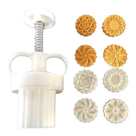 Plastic Material Mooncake Mold Flower Shape Stamps Cakes Moulds Moon Bak.G9 O4F3
Plastic Material Mooncake Mold Flower Shape Stamps Cakes Moulds Moon Bak.G9 O4F3