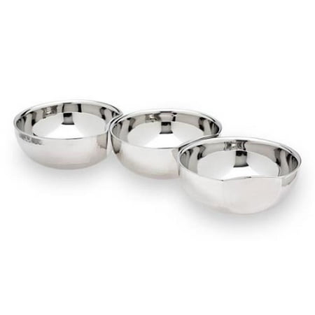 Godinger 9179 Hammered Connecting Bowls- Set of 3