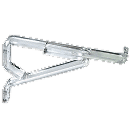 CRL LB138 Clear Lucite 8 Deluxe Shelf Brackets