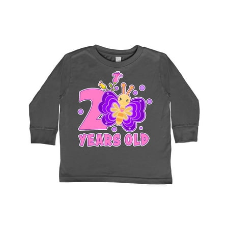 Inktastic 2 years old with Butterfly and Flowers Gift Toddler Toddler Girl Long Sleeve T-Shirt
Inktastic 2 years old with Butterfly and Flowers Gift Toddler Toddler Girl Long Sleeve T-Shirt