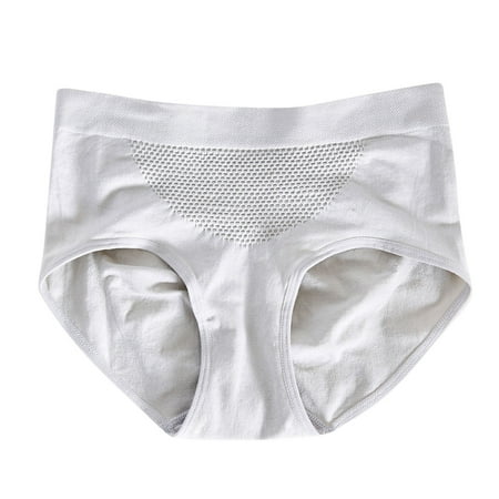 Zuwimk Panties For Women Thong Women s Low Waist Lace Thongs for Women V Back Panties Gray One Size