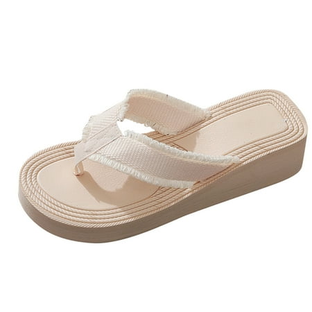 Pimfylm Isotoner Ballerina Slippers For Women Women s Slides Wedge Sandals Two Strap Square Open Toe Dress Shoes Beige 6
Pimfylm Isotoner Ballerina Slippers For Women Women s Slides Wedge Sandals Two Strap Square Open Toe Dress Shoes Beige 6