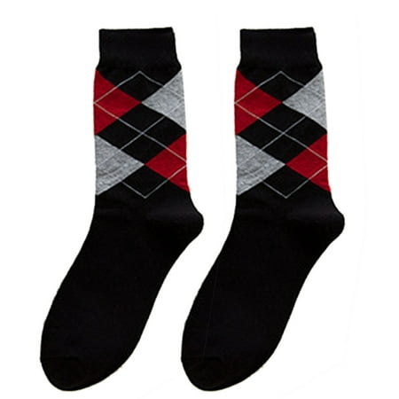 BOOYOU Men Winter Cotton Crew Socks Vintage Argyle Plaid Patterned Busniess Hosiery
BOOYOU Men Winter Cotton Crew Socks Vintage Argyle Plaid Patterned Busniess Hosiery