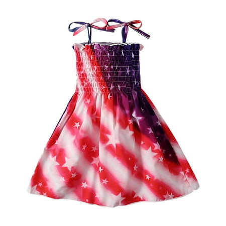 qucoqpe Kids Baby Girls Dress Beach Dresses Casual Sleeveless American Flag Princess Sundress Summer Dress
qucoqpe Kids Baby Girls Dress Beach Dresses Casual Sleeveless American Flag Princess Sundress Summer Dress