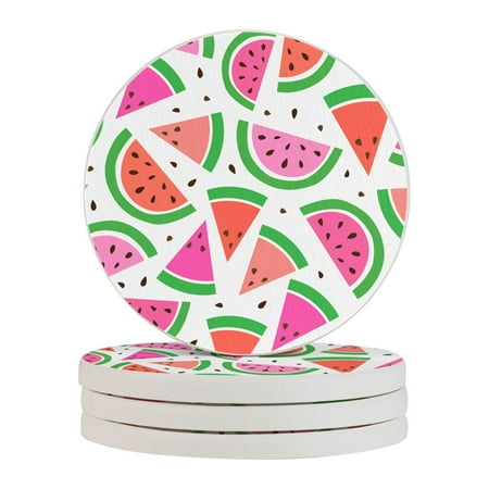 Circular Drink Coasters Set Watermelon Beautiful Home Decor Diatomite Heat-Resistant Diatomite Protect Table Countertop
Circular Drink Coasters Set Watermelon Beautiful Home Decor Diatomite Heat-Resistant Diatomite Protect Table Countertop