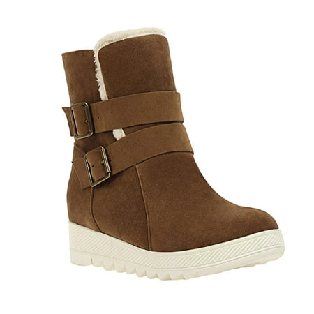 AnuirheiH Snow Boots Fall And Winter Round Toe Warm Furry Short Boots Large Size Boots Women Shoes Boots On Sale
AnuirheiH Snow Boots Fall And Winter Round Toe Warm Furry Short Boots Large Size Boots Women Shoes Boots On Sale