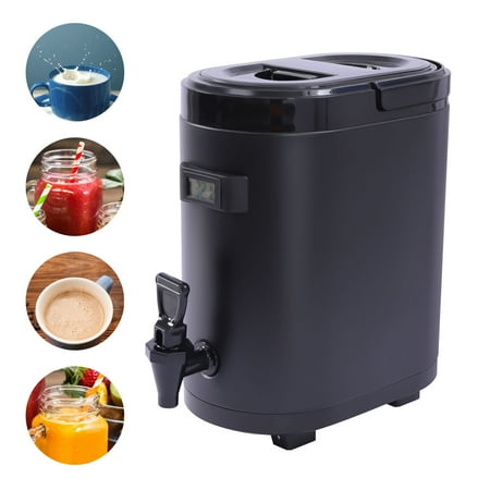 OUKANING 8L/2.11Gal Cold Hot Insulated Beverage Dispenser Hot Cold Beverage Jar Coffee Tea Milk Dispenser w/Handle Black
OUKANING 8L/2.11Gal Cold Hot Insulated Beverage Dispenser Hot Cold Beverage Jar Coffee Tea Milk Dispenser w/Handle Black