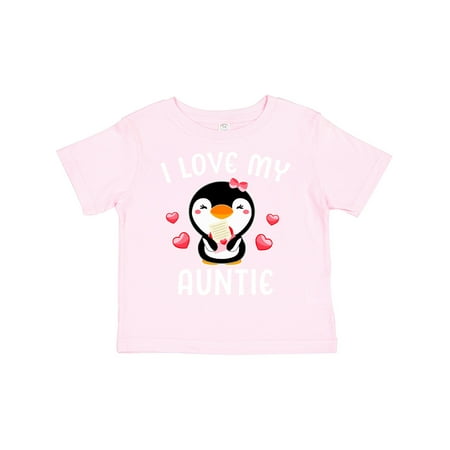 Inktastic I Love My Auntie with Cute Penguin and Hearts Gift Toddler Toddler Girl T-Shirt
Inktastic I Love My Auntie with Cute Penguin and Hearts Gift Toddler Toddler Girl T-Shirt