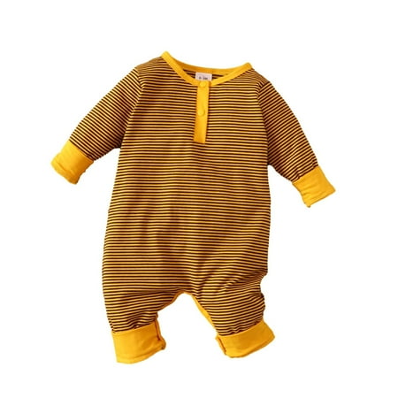 Binmer Baby Romper Autumn Winter Clothes Newborns Jumpsuit Striped Pullover Overalls
Binmer Baby Romper Autumn Winter Clothes Newborns Jumpsuit Striped Pullover Overalls
