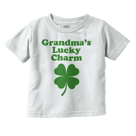 Grandmas Luck Charm St Paddys Day Toddler Boy Girl T Shirt Infant Toddler Brisco Brands 12M
Grandmas Luck Charm St Paddys Day Toddler Boy Girl T Shirt Infant Toddler Brisco Brands 12M