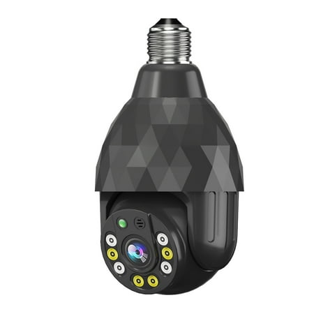 Ozmmyan Wireless WiFi Light Bulb Camera 2MP Light Bulb Security Camera Smart 360 PTZ Bulb Security Camera APP Access And Alarm Notification Night Vision Gift On Clearance
Ozmmyan Wireless WiFi Light Bulb Camera 2MP Light Bulb Security Camera Smart 360 PTZ Bulb Security Camera APP Access And Alarm Notification Night Vision Gift On Clearance