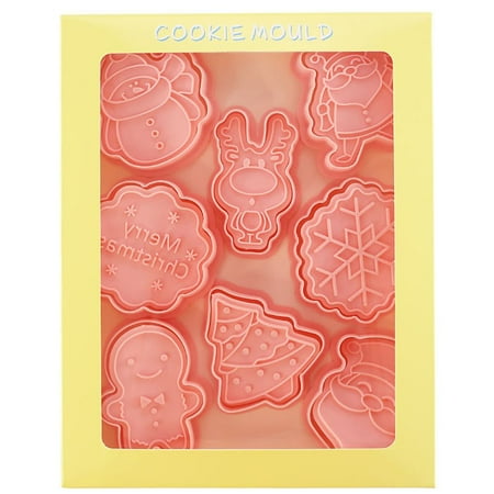 DIY 3D Christmas Theme Cookie Stamp Bakeware Cookie Cutters Kitchen Pastry Biscuit Mold Baking Tools SET D
DIY 3D Christmas Theme Cookie Stamp Bakeware Cookie Cutters Kitchen Pastry Biscuit Mold Baking Tools SET D