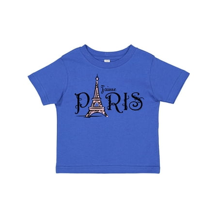 Inktastic J aime Paris Gift Toddler Toddler Girl T-Shirt