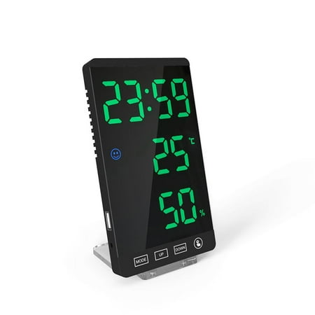 Mirror Weather Clock Multifunctional Mirror Surface Weather Station Hygrometer Thermometer
Mirror Weather Clock Multifunctional Mirror Surface Weather Station Hygrometer Thermometer
