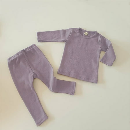 Hunpta Newborn Infant Baby Girls Boys Autumn Solid Cotton Long Sleeve Long Pants Sleepwear Set Outfits Clothes
Hunpta Newborn Infant Baby Girls Boys Autumn Solid Cotton Long Sleeve Long Pants Sleepwear Set Outfits Clothes