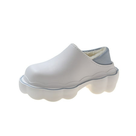 Women‘s Waterproof Slippers Closed Toe Fleece Liner Thick Bottom Indoor Shoes Women‘s Household Slippers
Women‘s Waterproof Slippers Closed Toe Fleece Liner Thick Bottom Indoor Shoes Women‘s Household Slippers