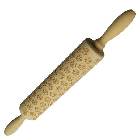 BESTONZON Christmas Printing Rolling Pin Creative Wooden Rolling Pin for Home Store Baking
BESTONZON Christmas Printing Rolling Pin Creative Wooden Rolling Pin for Home Store Baking