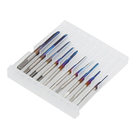 Machine Tap Practical Firm Screw Tap Blue Plating For Wood Plastic