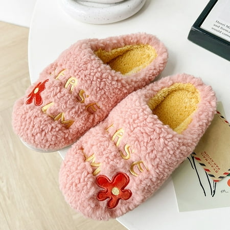 Fluffy Stuffed Slippers Non-slip Indoor House Shoes Comfy Plush Slip For Home Bedroom New 
Fluffy Stuffed Slippers Non-slip Indoor House Shoes Comfy Plush Slip For Home Bedroom New