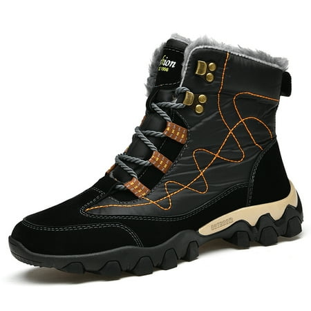 Men‘s Warm Fleece Thermal Shoes Anti-skid High Top Snow Boots Hiking Boots Winter
Men‘s Warm Fleece Thermal Shoes Anti-skid High Top Snow Boots Hiking Boots Winter