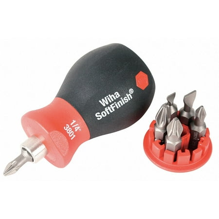 Wiha Stubby Combination Bit Set Pieces 6 38043.G