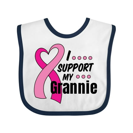 Inktastic Breast Cancer Awareness I Support My Grannie Pink Ribbon Gift Baby Boy or Baby Girl Bib
Inktastic Breast Cancer Awareness I Support My Grannie Pink Ribbon Gift Baby Boy or Baby Girl Bib