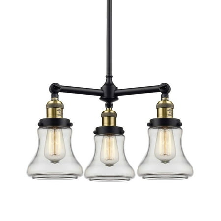 Innovations Lighting 207 Bellmont Bellmont 3 Light 18 Wide Chandelier - Black / Antique
Innovations Lighting 207 Bellmont Bellmont 3 Light 18 Wide Chandelier - Black / Antique