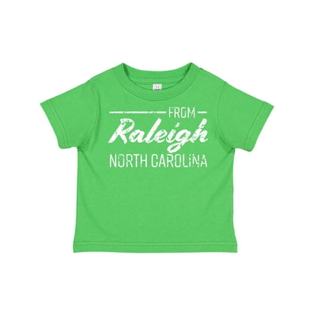 Inktastic From Raleigh North Carolina in White Distressed Text Gift Toddler Boy or Toddler Girl T-Shirt
Inktastic From Raleigh North Carolina in White Distressed Text Gift Toddler Boy or Toddler Girl T-Shirt