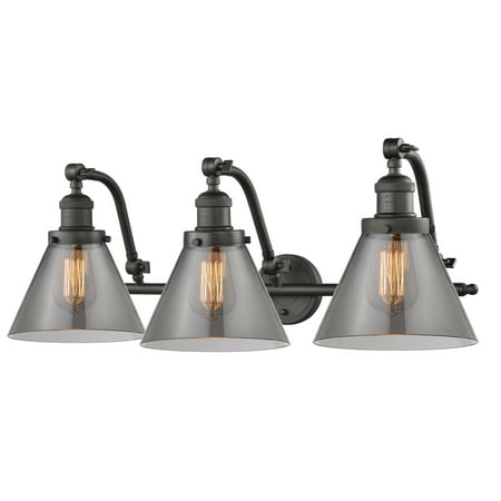 Innovations Lighting 515-3W Large Cone Large Cone 3 Light 28 Wide Bathroom Vanity Light -
Innovations Lighting 515-3W Large Cone Large Cone 3 Light 28 Wide Bathroom Vanity Light -