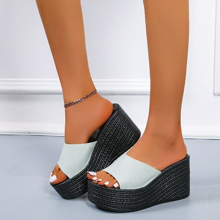 Lolmot Slippers for Women Wedge Platform Sandals Open Toe Breathable Shoes Matsu Heel Sandal with Arch Support Slipper Slip-on Shoes Slippers
Lolmot Slippers for Women Wedge Platform Sandals Open Toe Breathable Shoes Matsu Heel Sandal with Arch Support Slipper Slip-on Shoes Slippers
