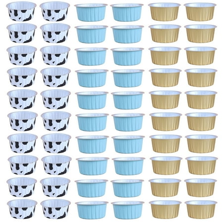 Waroomhouse Parties Baking Cups Disposable Cupcake Liners 60 Pcs Aluminum Foil Cake Cups Disposable Baking Cups for Parties Weddings Oven-safe High Temperature
Waroomhouse Parties Baking Cups Disposable Cupcake Liners 60 Pcs Aluminum Foil Cake Cups Disposable Baking Cups for Parties Weddings Oven-safe High Temperature
