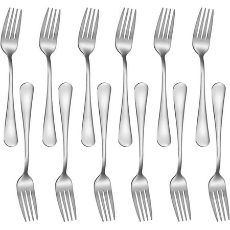 DYTesa 12 Pcs Dinner Forks Set 6.7 Premium Food Grade Stainless Steel Silverware Forks Dessert Forks for Home Kitchen or Restaurant Mirror Finish & Dishwasher Safe
DYTesa 12 Pcs Dinner Forks Set 6.7 Premium Food Grade Stainless Steel Silverware Forks Dessert Forks for Home Kitchen or Restaurant Mirror Finish & Dishwasher Safe