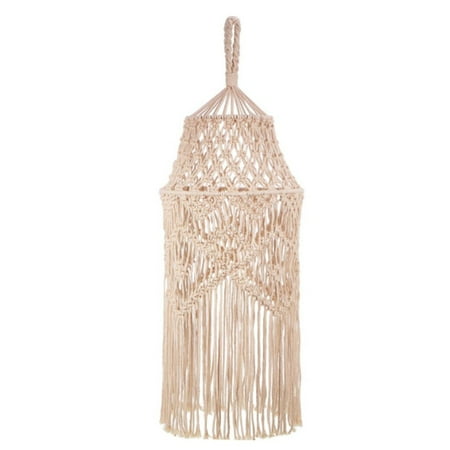 Knitting Lamp Shade Ceiling Light Shade Fitting Boho Hanging Pendant Light for Living Room Bedroom and Bathroom 1Pcs
Knitting Lamp Shade Ceiling Light Shade Fitting Boho Hanging Pendant Light for Living Room Bedroom and Bathroom 1Pcs