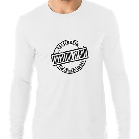 California Catalina Island Los Angeles County Men's Long Sleeve T-Shirt