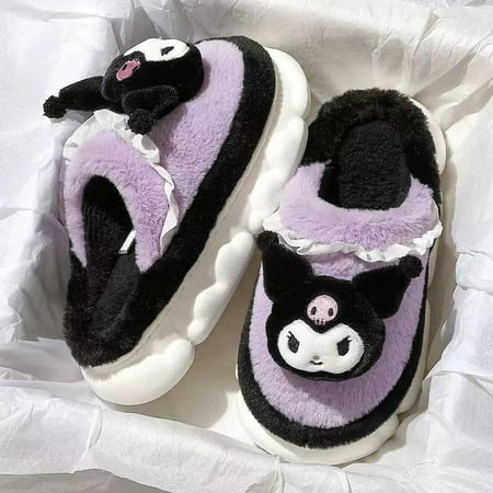 2024 DREAMFIRE New Sanrio Cartoon Cute Cotton Slippers Hello Kitty Kuromi Cinnamoroll Anime Girls Winter Kawaii Baotou Home Warm Fur Shoes Gift
2024 DREAMFIRE New Sanrio Cartoon Cute Cotton Slippers Hello Kitty Kuromi Cinnamoroll Anime Girls Winter Kawaii Baotou Home Warm Fur Shoes Gift