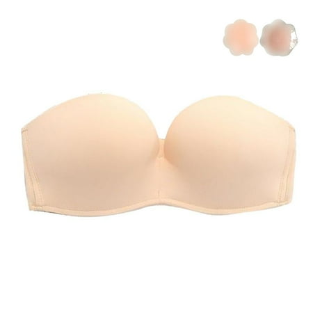 Valcatch Strapless Pushup Bras Back Buckle Lift Bra Women Wireless Invisible Seamless Bralette Lingerie
Valcatch Strapless Pushup Bras Back Buckle Lift Bra Women Wireless Invisible Seamless Bralette Lingerie