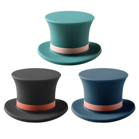 3pcs Silicone Hat Shape Wine Bottle Plug Wine Bottle Sealing Stoppers (Green Black and Dark Blue)
3pcs Silicone Hat Shape Wine Bottle Plug Wine Bottle Sealing Stoppers (Green Black and Dark Blue)