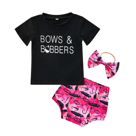 0 6 12 18 24 Months Newborn Baby Girl Short Sleeve Letter Print T-Shirt Top Fish Shorts Headband 3Pcs Summer Outfit
0 6 12 18 24 Months Newborn Baby Girl Short Sleeve Letter Print T-Shirt Top Fish Shorts Headband 3Pcs Summer Outfit