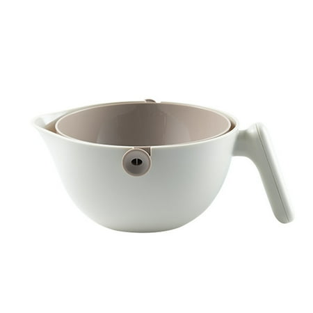 Noodle Kitchen Colander Bowl Set Detachable 2 In 1 2L PP Vegetable Fruit Large
Noodle Kitchen Colander Bowl Set Detachable 2 In 1 2L PP Vegetable Fruit Large