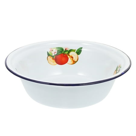 OUNONA Deepen Soup Pan Enamel Noddle Bowl Household Soup Server Salad Mixing Basin
OUNONA Deepen Soup Pan Enamel Noddle Bowl Household Soup Server Salad Mixing Basin