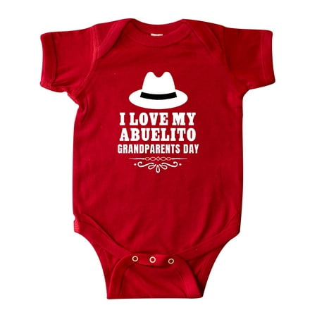 Inktastic Grandparents Day I Love My Abuelito Gift Baby Boy or Baby Girl Bodysuit
Inktastic Grandparents Day I Love My Abuelito Gift Baby Boy or Baby Girl Bodysuit