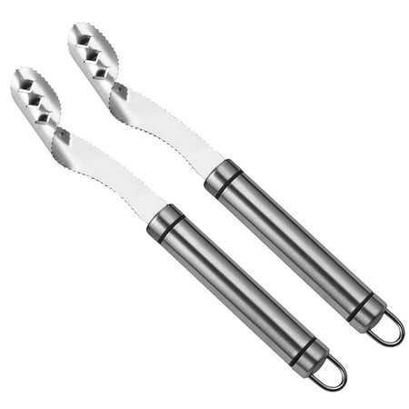 2PCS Serrated Seed Remover Tool Stainless Steel Pepper Core Remover for Kitchen Barbecue
2PCS Serrated Seed Remover Tool Stainless Steel Pepper Core Remover for Kitchen Barbecue