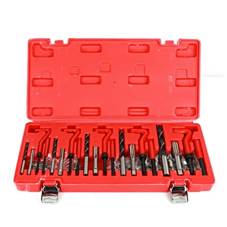 OTVIAP Thread Repair Tool 131Pcs Thread Repair Tool Tap Die Kit Combination Remove Broken Screws Bolts Thread Repair Drill
OTVIAP Thread Repair Tool 131Pcs Thread Repair Tool Tap Die Kit Combination Remove Broken Screws Bolts Thread Repair Drill