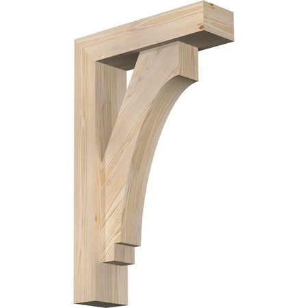 Ekena Millwork 5 1/2 W x 20 D x 32 H Imperial Block Smooth Bracket w/ Offset Brace Douglas Fir
Ekena Millwork 5 1/2 W x 20 D x 32 H Imperial Block Smooth Bracket w/ Offset Brace Douglas Fir