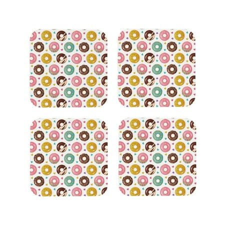 Drink Coasters Set of 4 Colorful donuts D Leather Coasters for Coffee Table Protector Heat Resistant Cute Coasters for Home Decor Housewarming Gifts Bar Kitchen 4 Inch Square
Drink Coasters Set of 4 Colorful donuts D Leather Coasters for Coffee Table Protector Heat Resistant Cute Coasters for Home Decor Housewarming Gifts Bar Kitchen 4 Inch Square