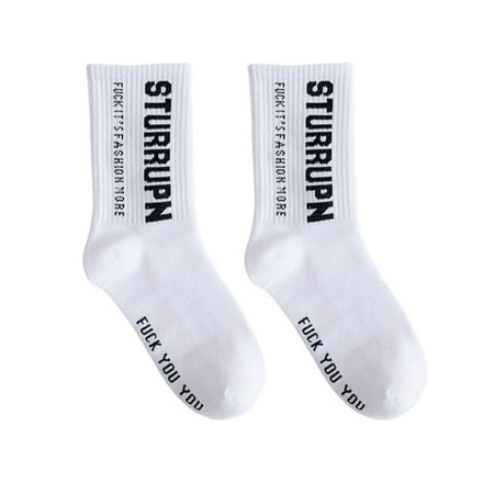 Skys Tube Socks 1 Pair Streetwear Skin-affinity Practical Fashion English Letter Mid Tube Cotton Socks
Skys Tube Socks 1 Pair Streetwear Skin-affinity Practical Fashion English Letter Mid Tube Cotton Socks