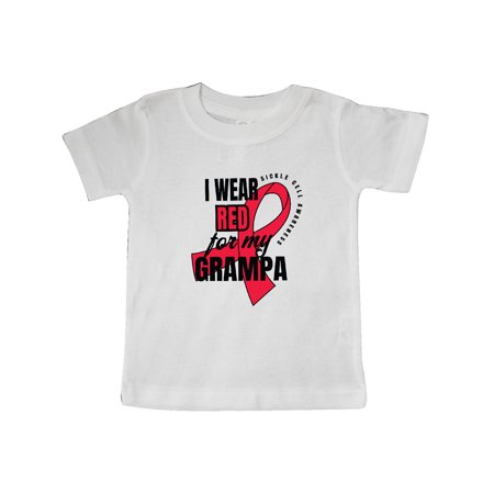 Inktastic Sickle Cell Awareness I Wear Red For My Grampa Gift Baby Boy or Baby Girl T-Shirt
Inktastic Sickle Cell Awareness I Wear Red For My Grampa Gift Baby Boy or Baby Girl T-Shirt