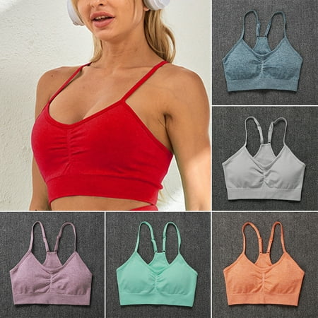 Comfortable Women Sports Bra Support Sports Bras Workout Yoga Activewear