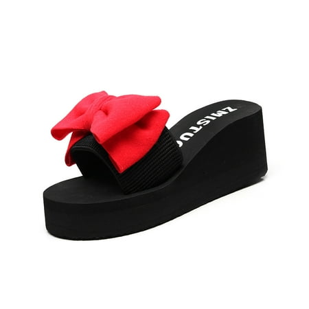 zttd women bow thick foundation slippers summer sandals beach shoes flower slippers women s slipper a
zttd women bow thick foundation slippers summer sandals beach shoes flower slippers women s slipper a